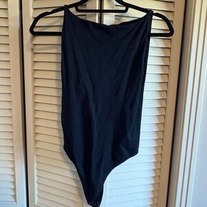 Free People Classic Black Bodysuit